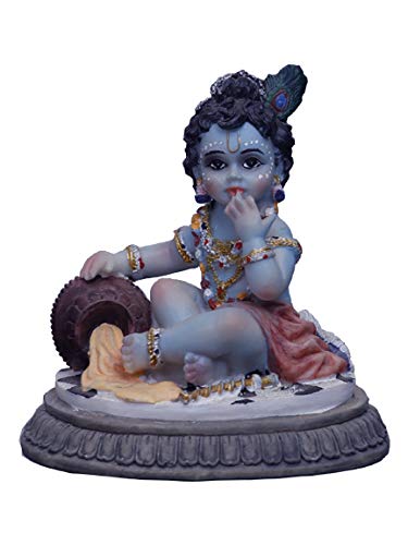 Amazon.co.jp: Sri Krishna Culture - かわいいクリシュナ 座って盗む